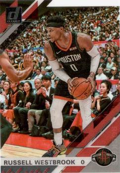 2019-20 Clearly Donruss #16 Russell Westbrook Front