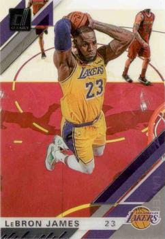 2019-20 Clearly Donruss #20 LeBron James Front