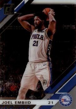 2019-20 Clearly Donruss #34 Joel Embiid Front