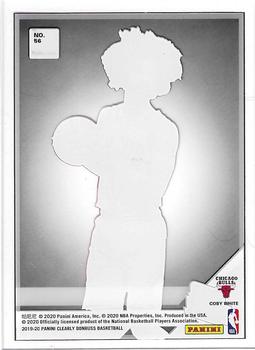 2019-20 Clearly Donruss #56 Coby White Back