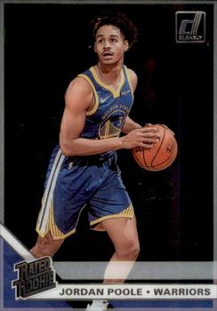 2019-20 Clearly Donruss #76 Jordan Poole Front