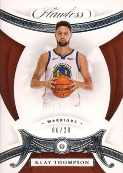 2019-20 Panini Flawless #72 Klay Thompson Front