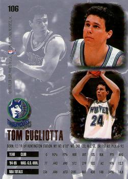 1995-96 Ultra #106 Tom Gugliotta Back