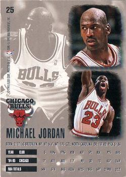 1995-96 Ultra #25 Michael Jordan Back