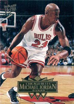 1995-96 Ultra #25 Michael Jordan Front