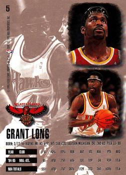 1995-96 Ultra #5 Grant Long Back