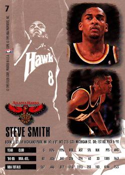 1995-96 Ultra #7 Steve Smith Back