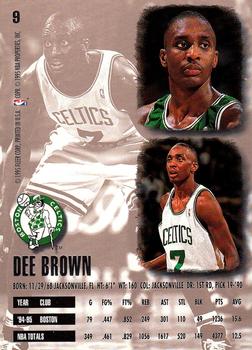 1995-96 Ultra #9 Dee Brown Back
