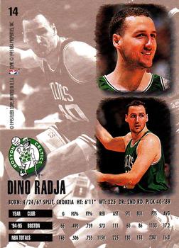 1995-96 Ultra #14 Dino Radja Back