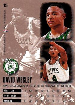 1995-96 Ultra #15 David Wesley Back