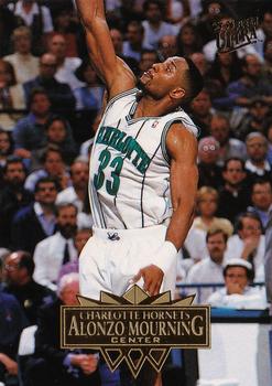1995-96 Ultra #22 Alonzo Mourning Front