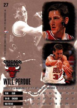 1995-96 Ultra #27 Will Perdue Back