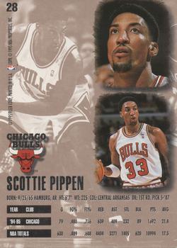1995-96 Ultra #28 Scottie Pippen Back