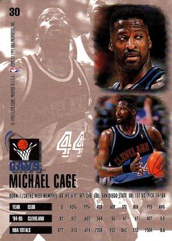 1995-96 Ultra #30 Michael Cage Back