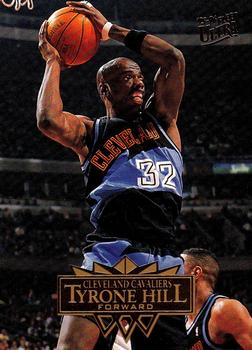 1995-96 Ultra #31 Tyrone Hill Front