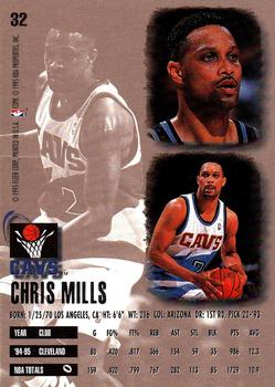 1995-96 Ultra #32 Chris Mills Back