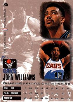 1995-96 Ultra #35 John Williams Back