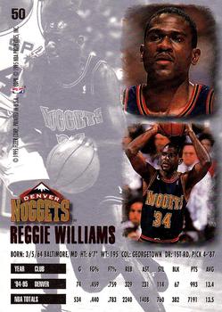 1995-96 Ultra #50 Reggie Williams Back