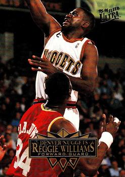 1995-96 Ultra #50 Reggie Williams Front