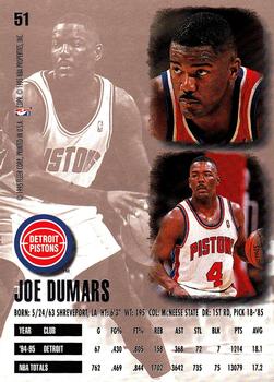 1995-96 Ultra #51 Joe Dumars Back