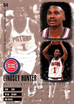 1995-96 Ultra #54 Lindsey Hunter Back