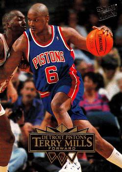 1995-96 Ultra #55 Terry Mills Front