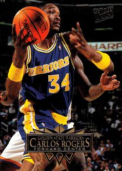 1995-96 Ultra #61 Carlos Rogers Front