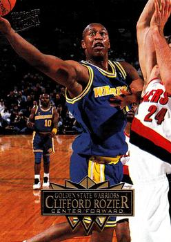 1995-96 Ultra #62 Clifford Rozier Front