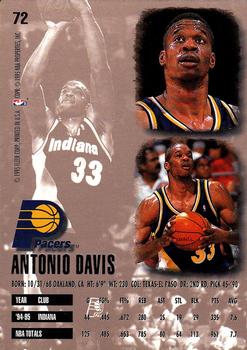 1995-96 Ultra #72 Antonio Davis Back