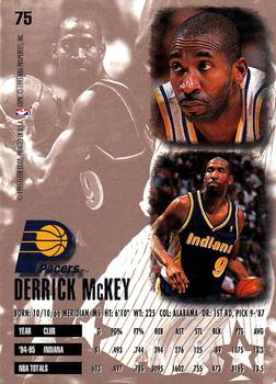 1995-96 Ultra #75 Derrick McKey Back