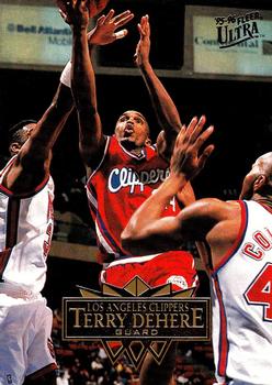 1995-96 Ultra #78 Terry Dehere Front