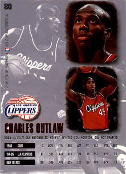 1995-96 Ultra #80 Charles Outlaw Back