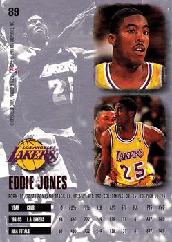 1995-96 Ultra #89 Eddie Jones Back