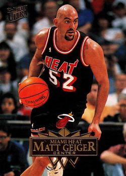 1995-96 Ultra #95 Matt Geiger Front