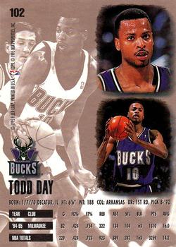 1995-96 Ultra #102 Todd Day Back