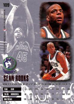 1995-96 Ultra #109 Sean Rooks Back