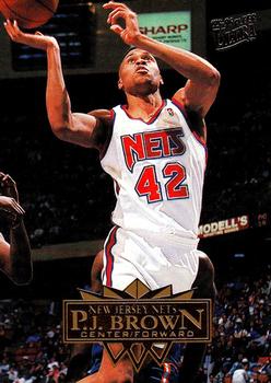 1995-96 Ultra #112 P.J. Brown Front