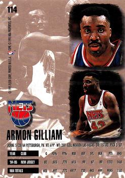 1995-96 Ultra #114 Armon Gilliam Back