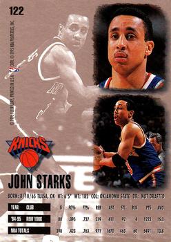 1995-96 Ultra #122 John Starks Back