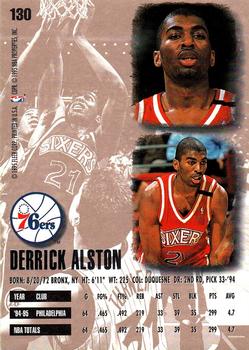 1995-96 Ultra #130 Derrick Alston Back