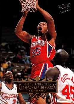 1995-96 Ultra #135 Clarence Weatherspoon Front