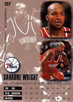 1995-96 Ultra #137 Sharone Wright Back
