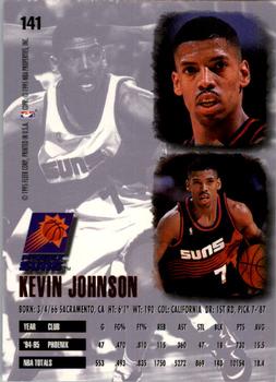 1995-96 Ultra #141 Kevin Johnson Back
