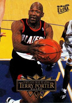 1995-96 Ultra #150 Terry Porter Front