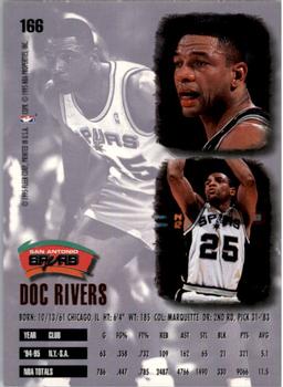 1995-96 Ultra #166 Doc Rivers Back
