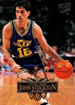 1995-96 Ultra #187 John Stockton Front