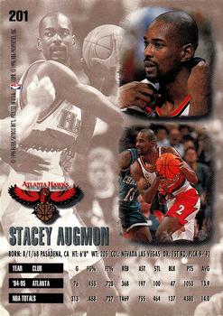 1995-96 Ultra #201 Stacey Augmon Back