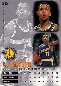 1995-96 Ultra #215 B.J. Armstrong Back