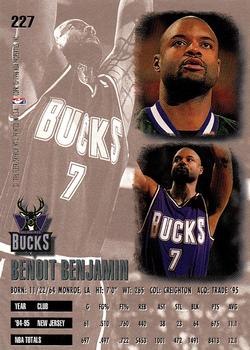1995-96 Ultra #227 Benoit Benjamin Back