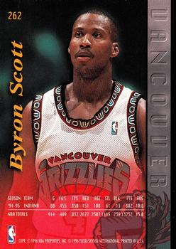 1995-96 Ultra #262 Byron Scott Back